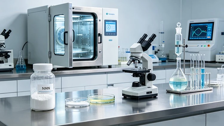 NMN-Powder-in-Biotechnology--Laboratory-Research